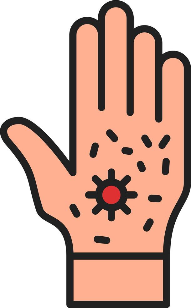 Dirty Hand Vector Icon