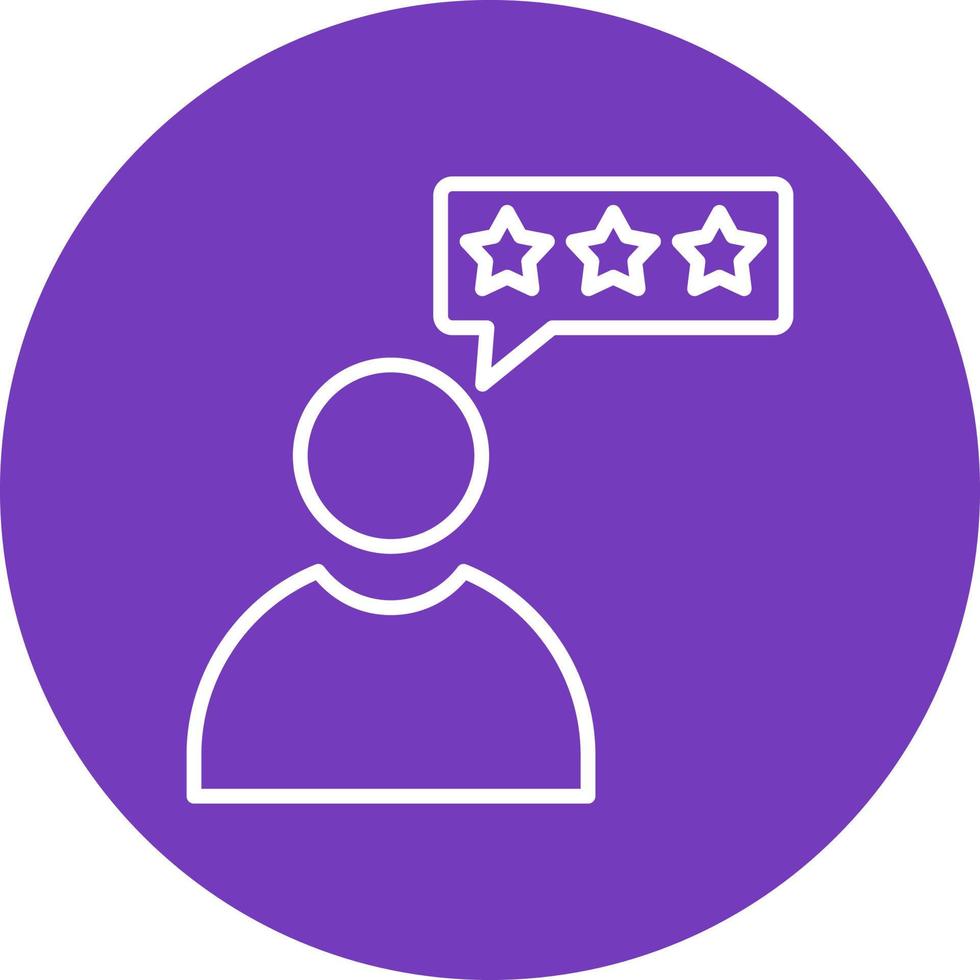 Customer Review Vector Icon