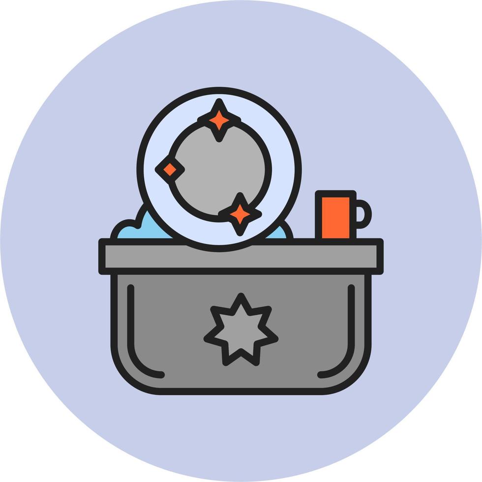 Washing Up Vector Icon