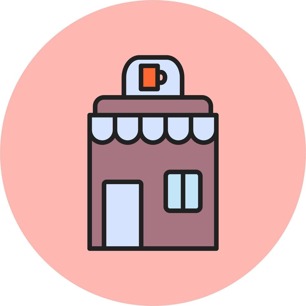 Cafe Vector Icon