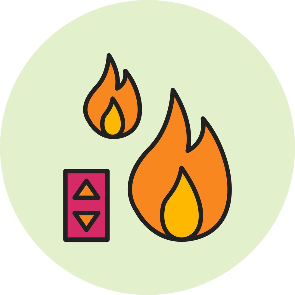 Temperature Control Vector Icon