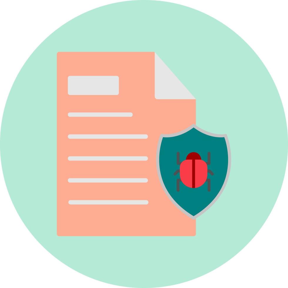 File protect Vector Icon