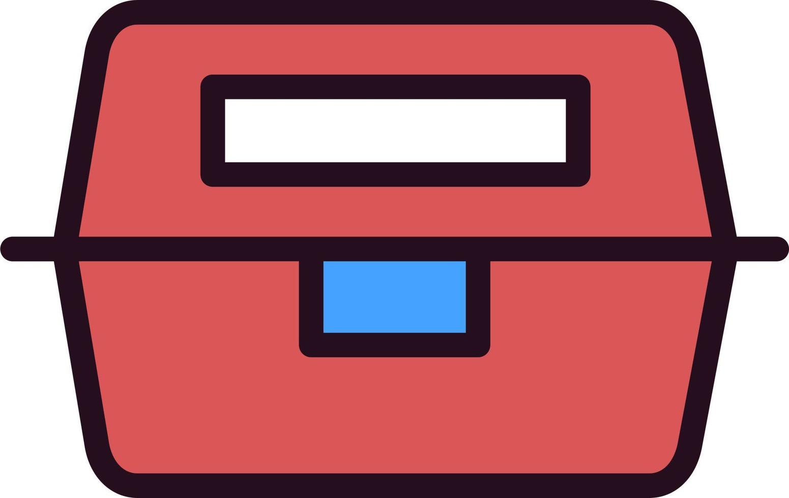 Lunch Box Vector Icon