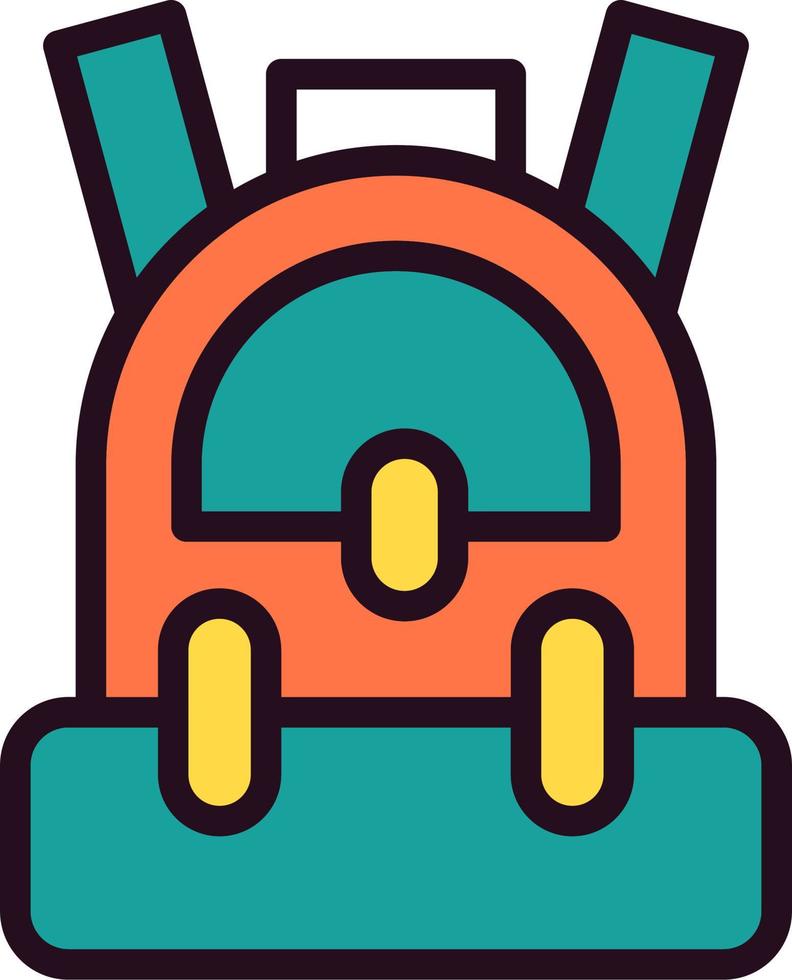 School Bag Vector Icon