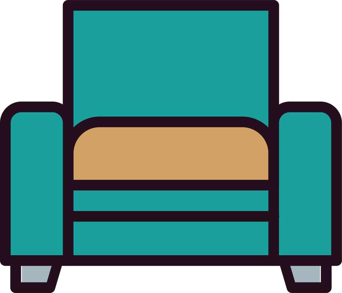 Armchair Vector Icon