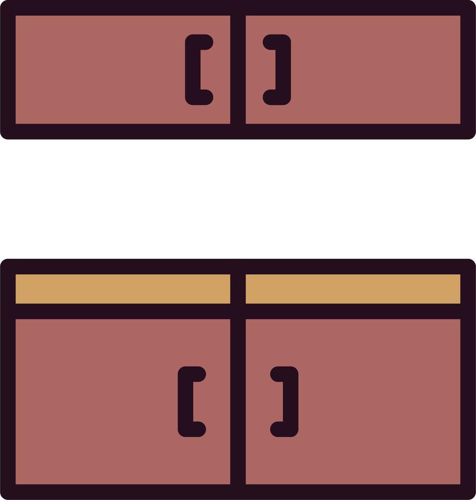 Kitchen Cabinet Vector Icon