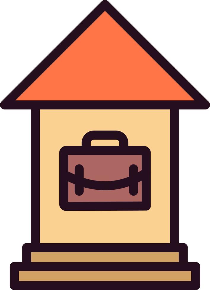 Work From Home Vector Icon