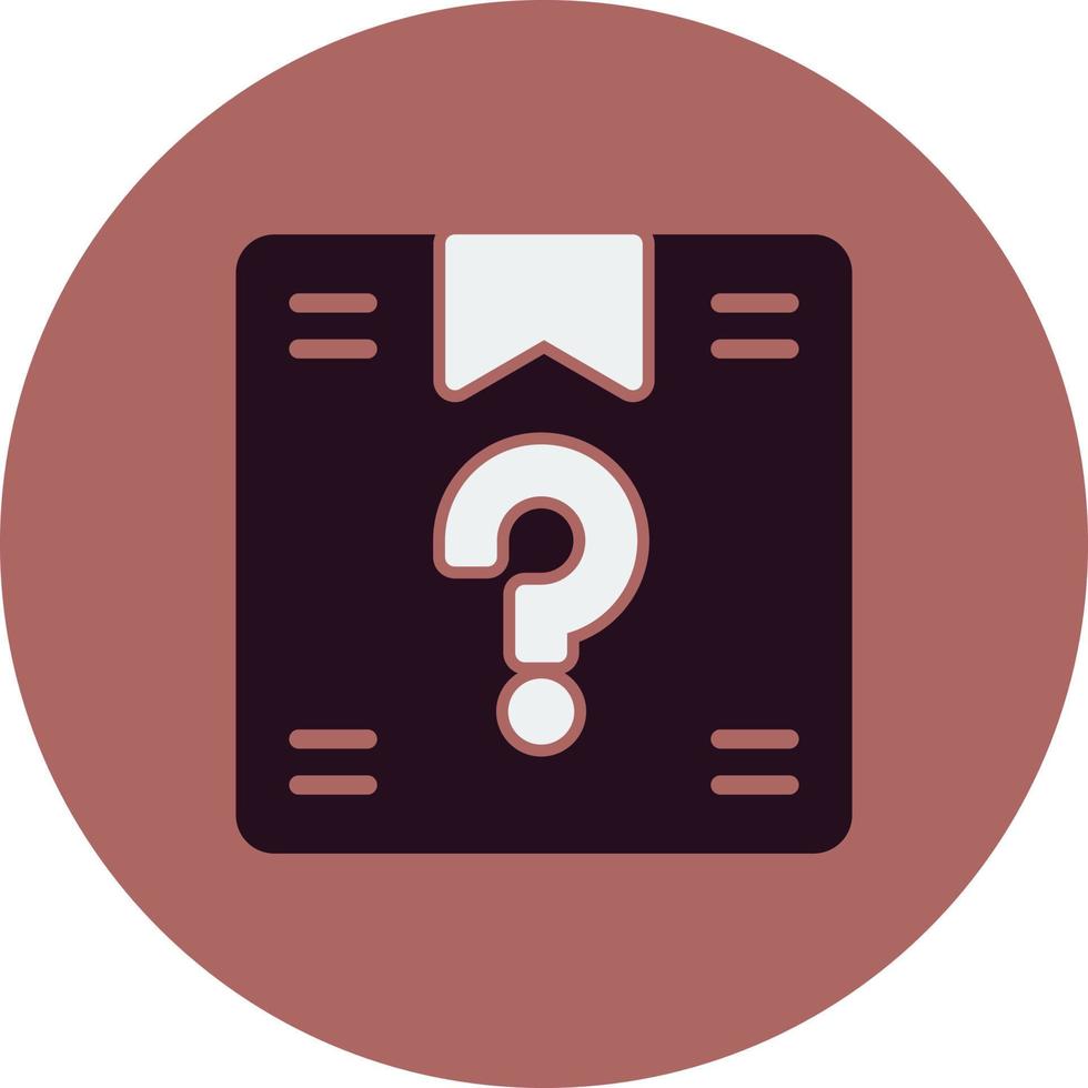 Mystery Box Vector Icon