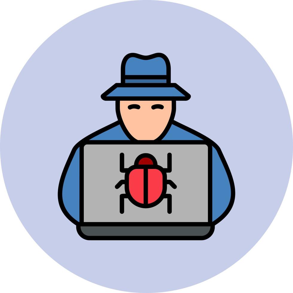 Hacker Vector Icon