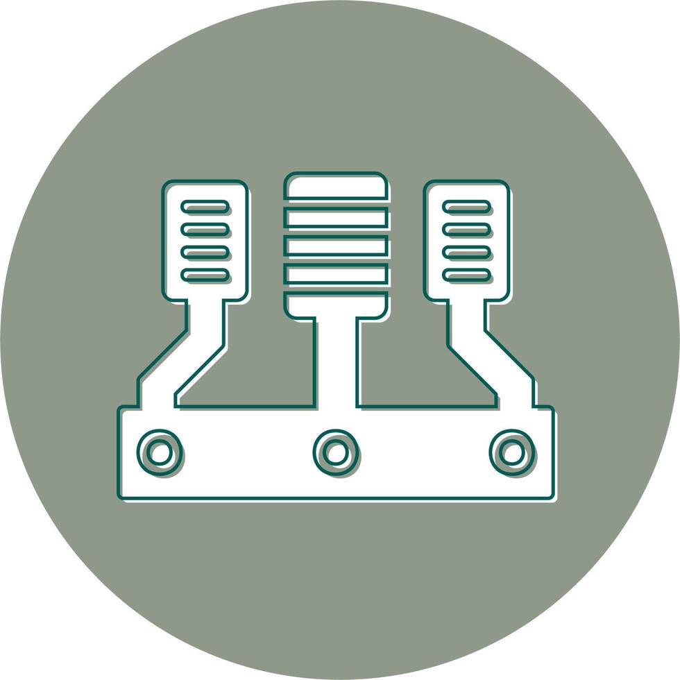 Car Accelerator Vector Icon