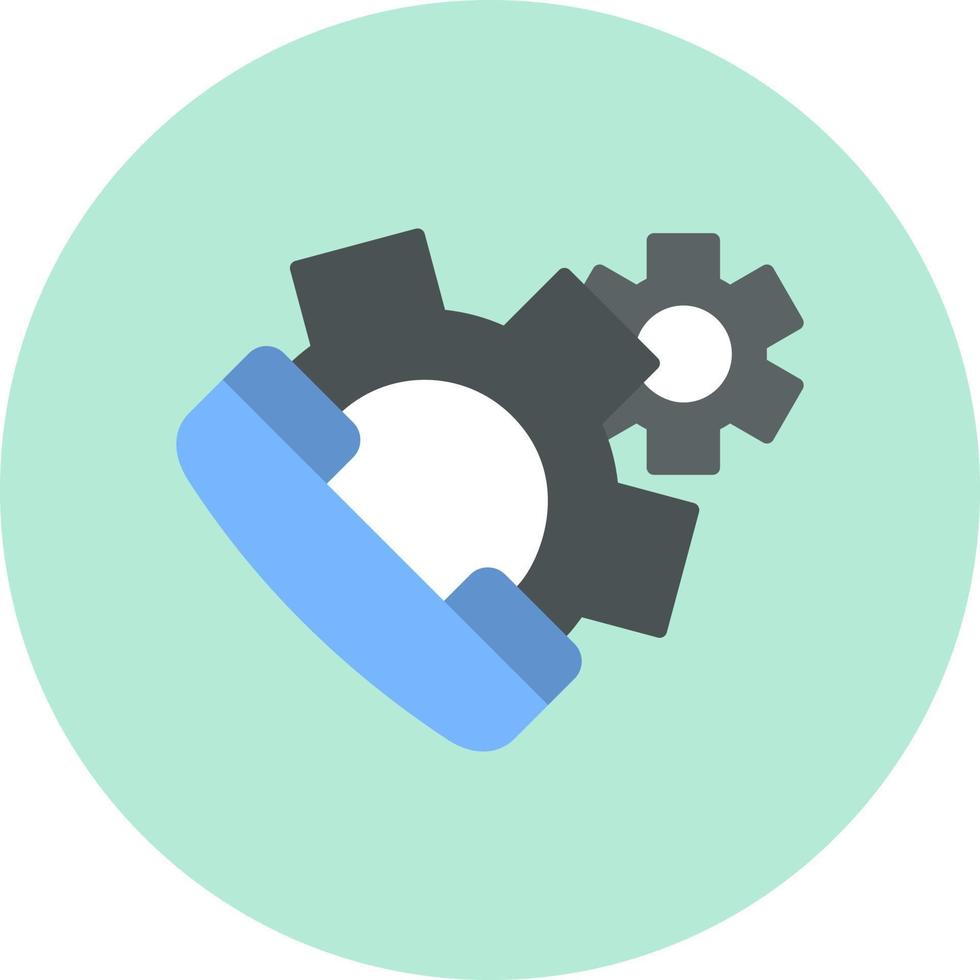 Call Settings Vector Icon