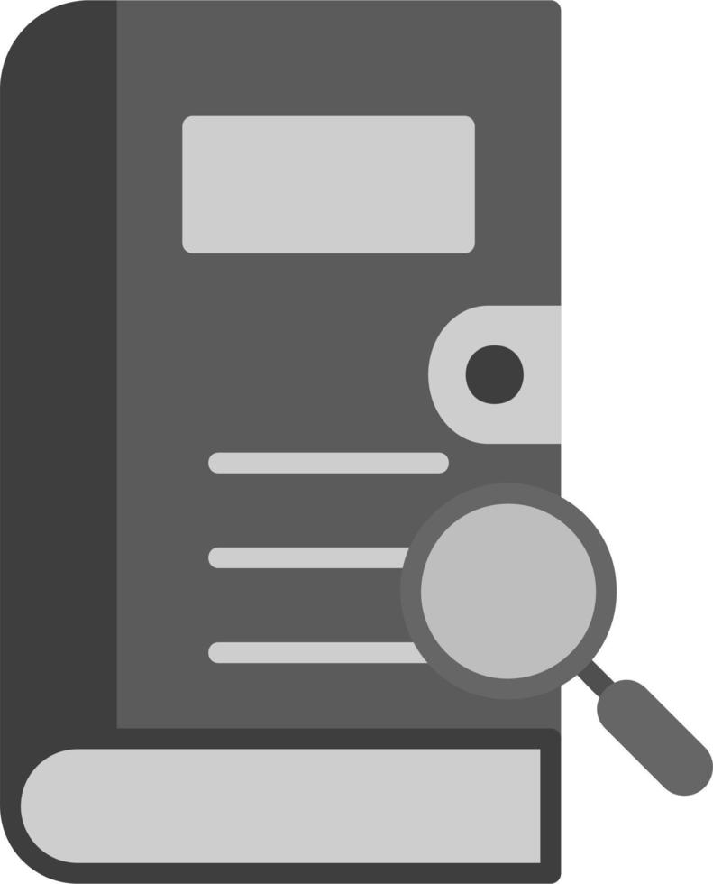 Search Book Vector Icon