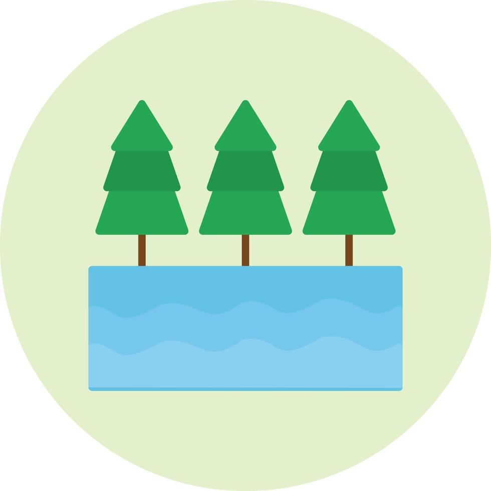 River Vector Icon