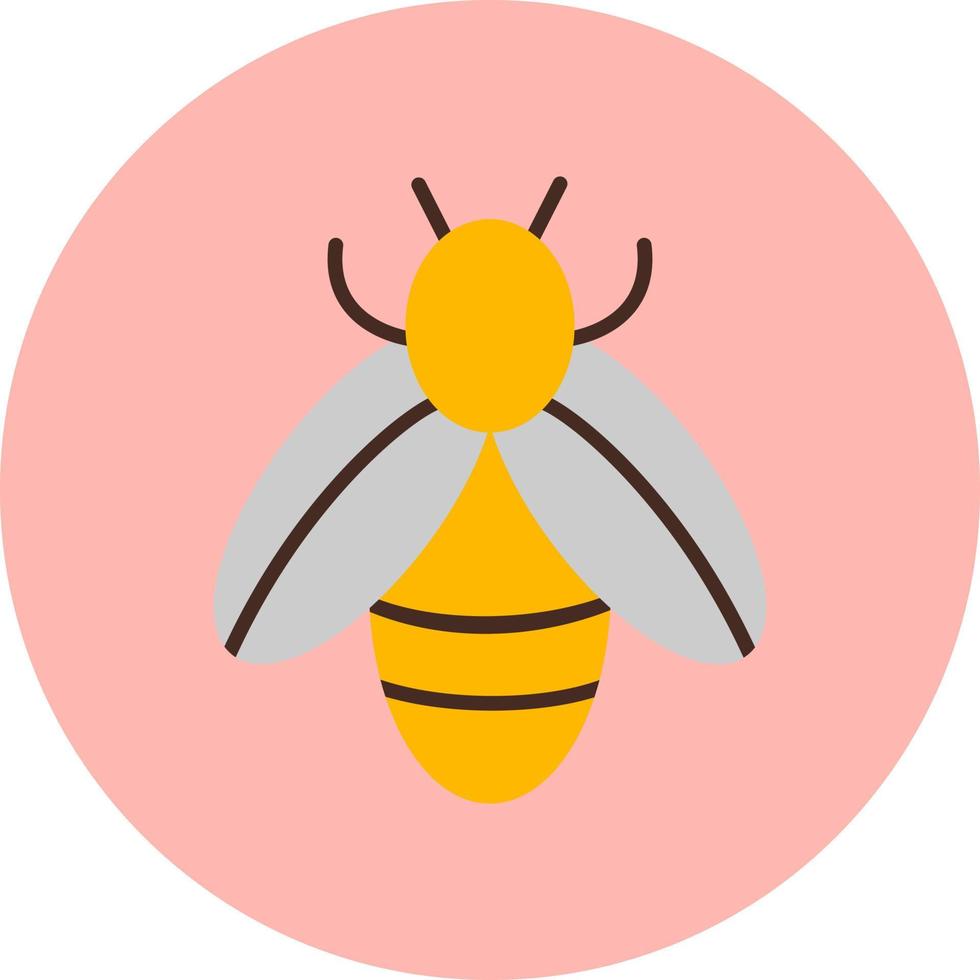 icono de vector de abeja