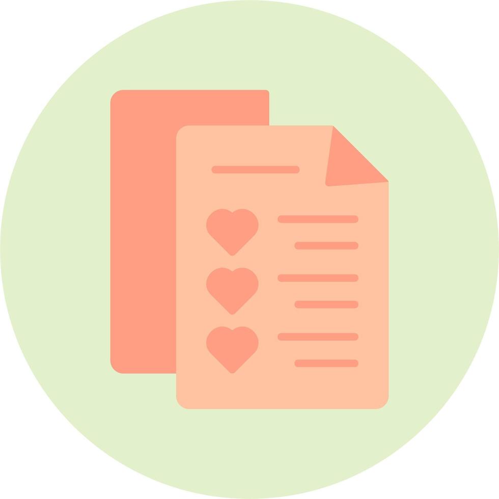 Wishlist Vector Icon