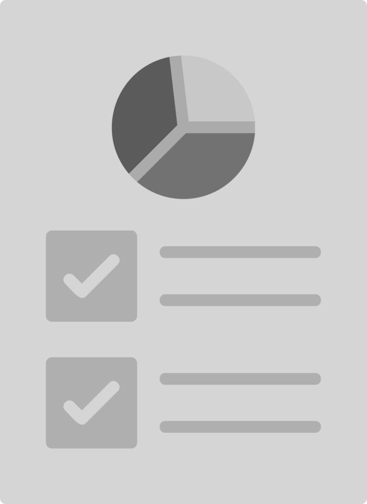Work Report Vector Icon