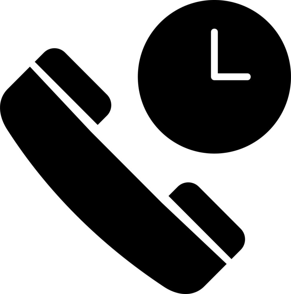Call Waiting Vector Icon