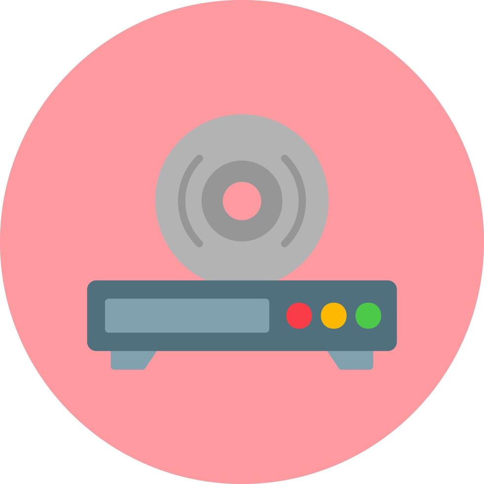 Cd Player Vector Icon