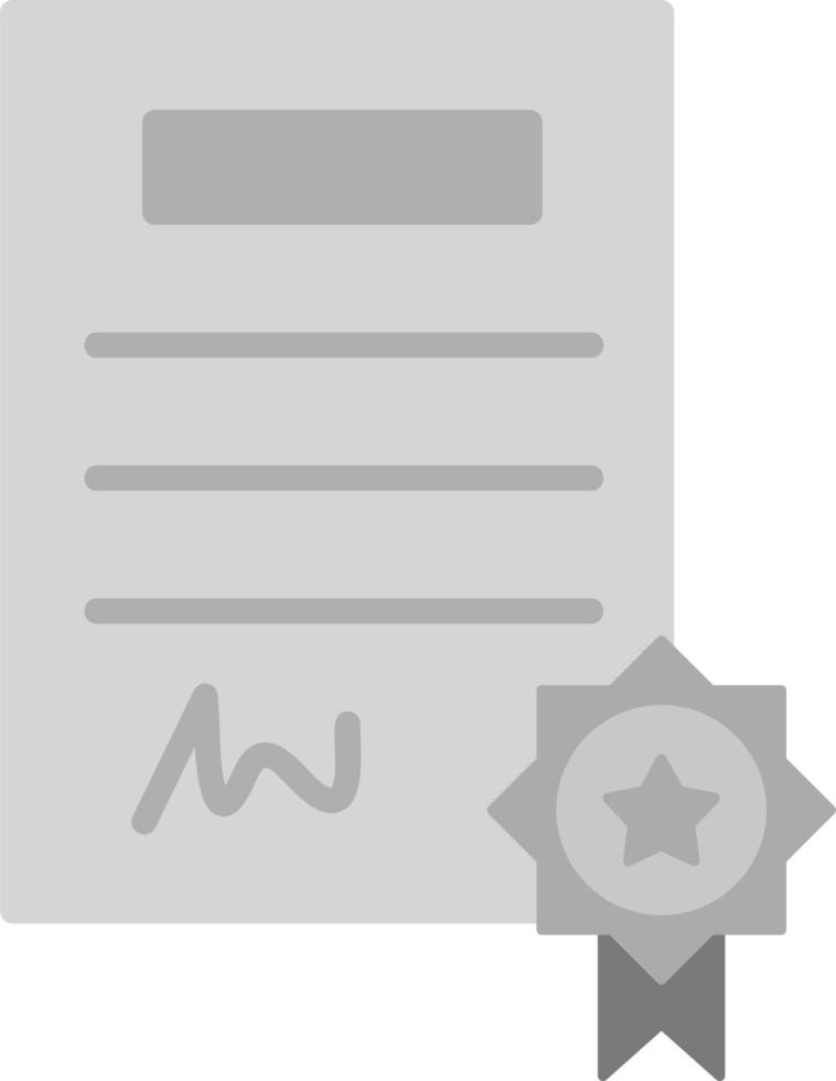 Certificate Vector Icon