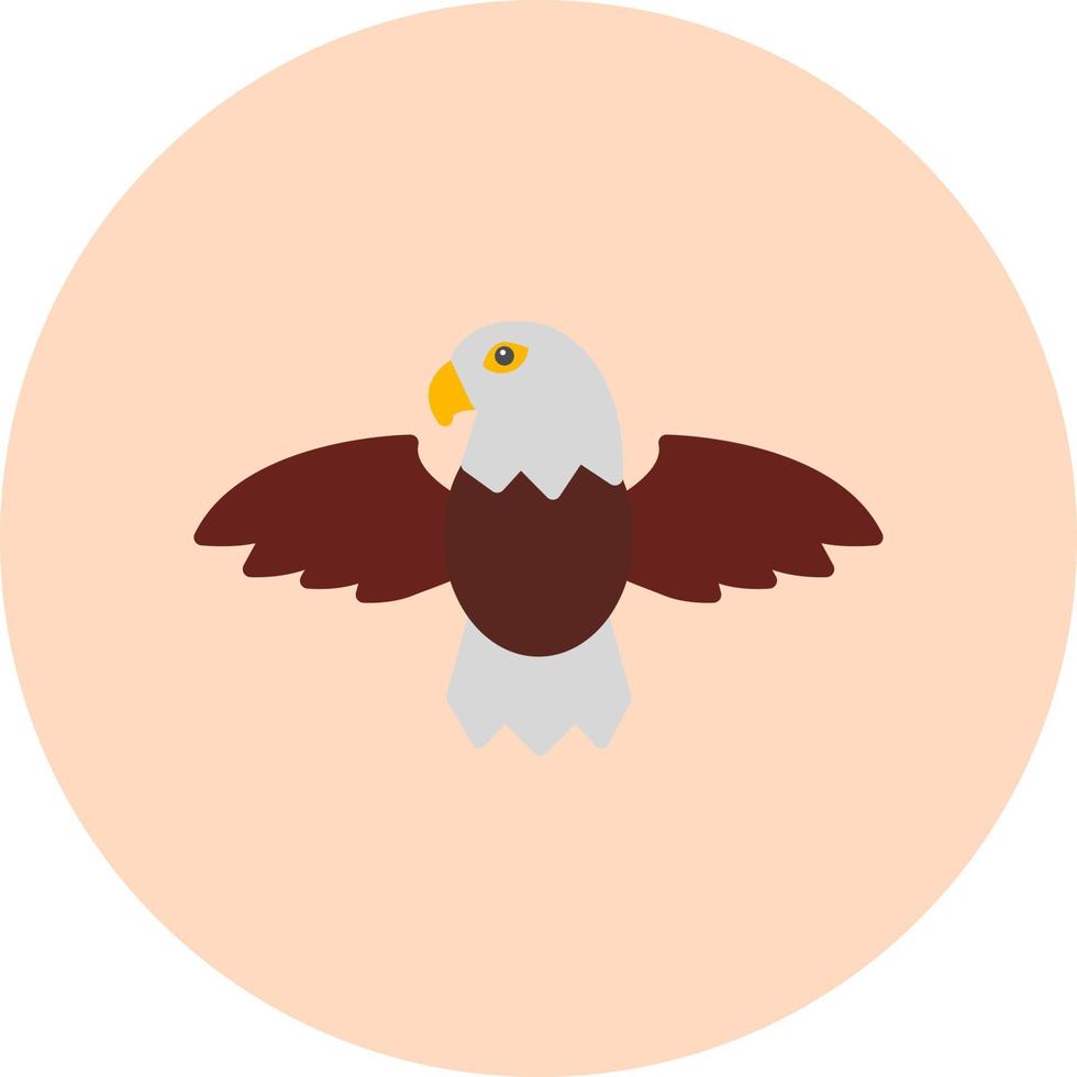 icono de vector de águila