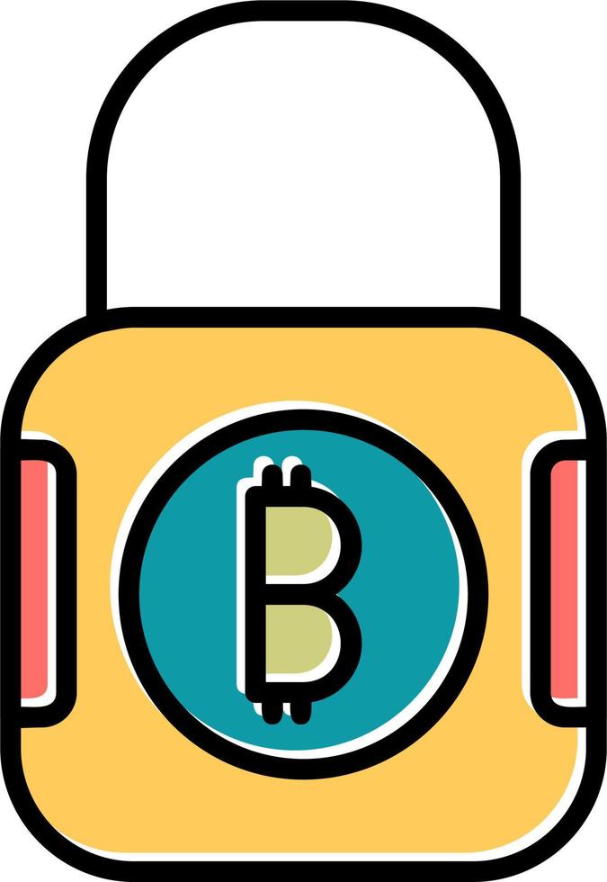 Paid Lock Vector Icon