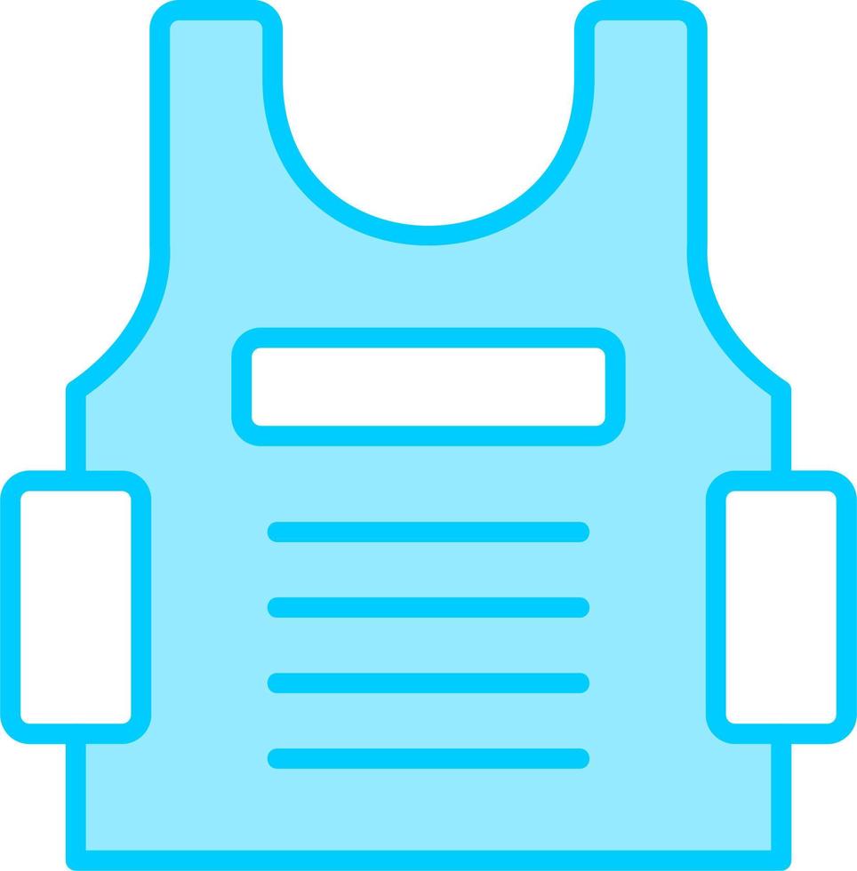 Bulletproof Vest Vector Icon