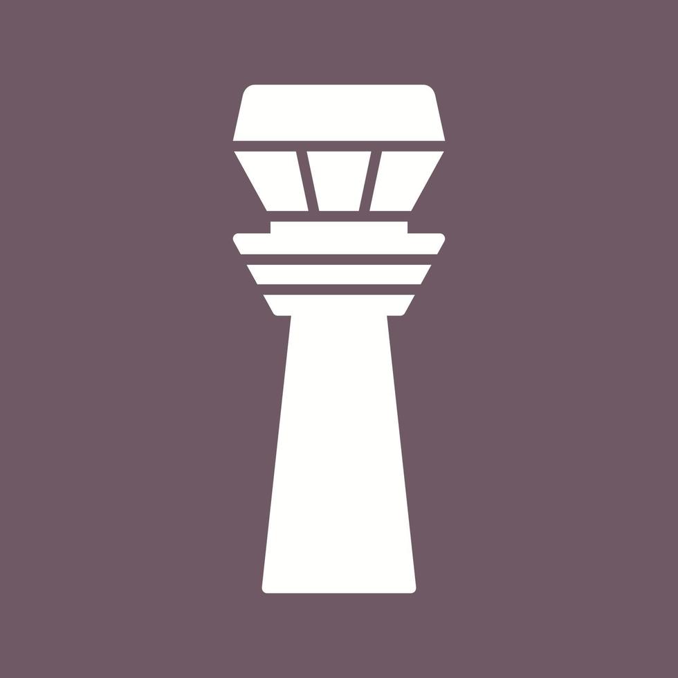 icono de vector de torre de control