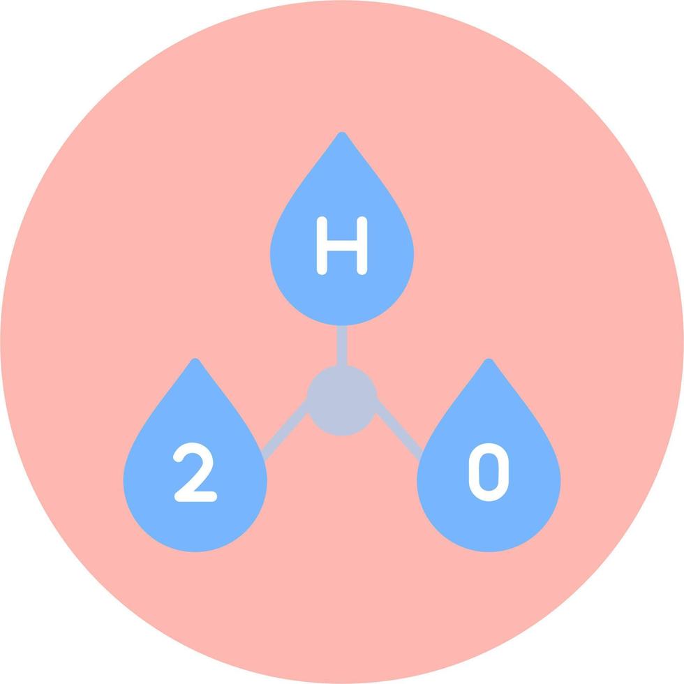 H2o Vector Icon