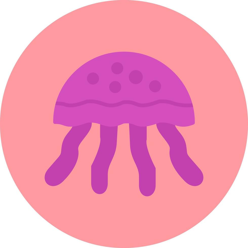 icono de vector de medusas