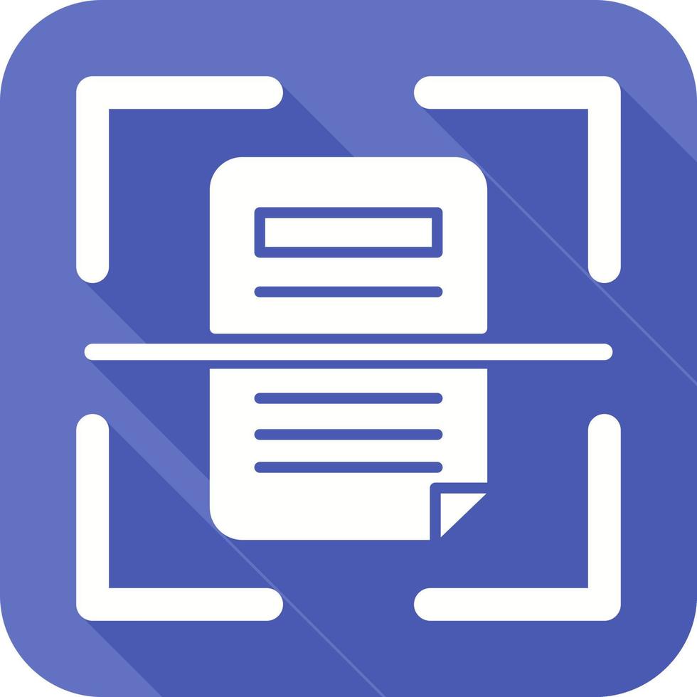 Scan Vector Icon