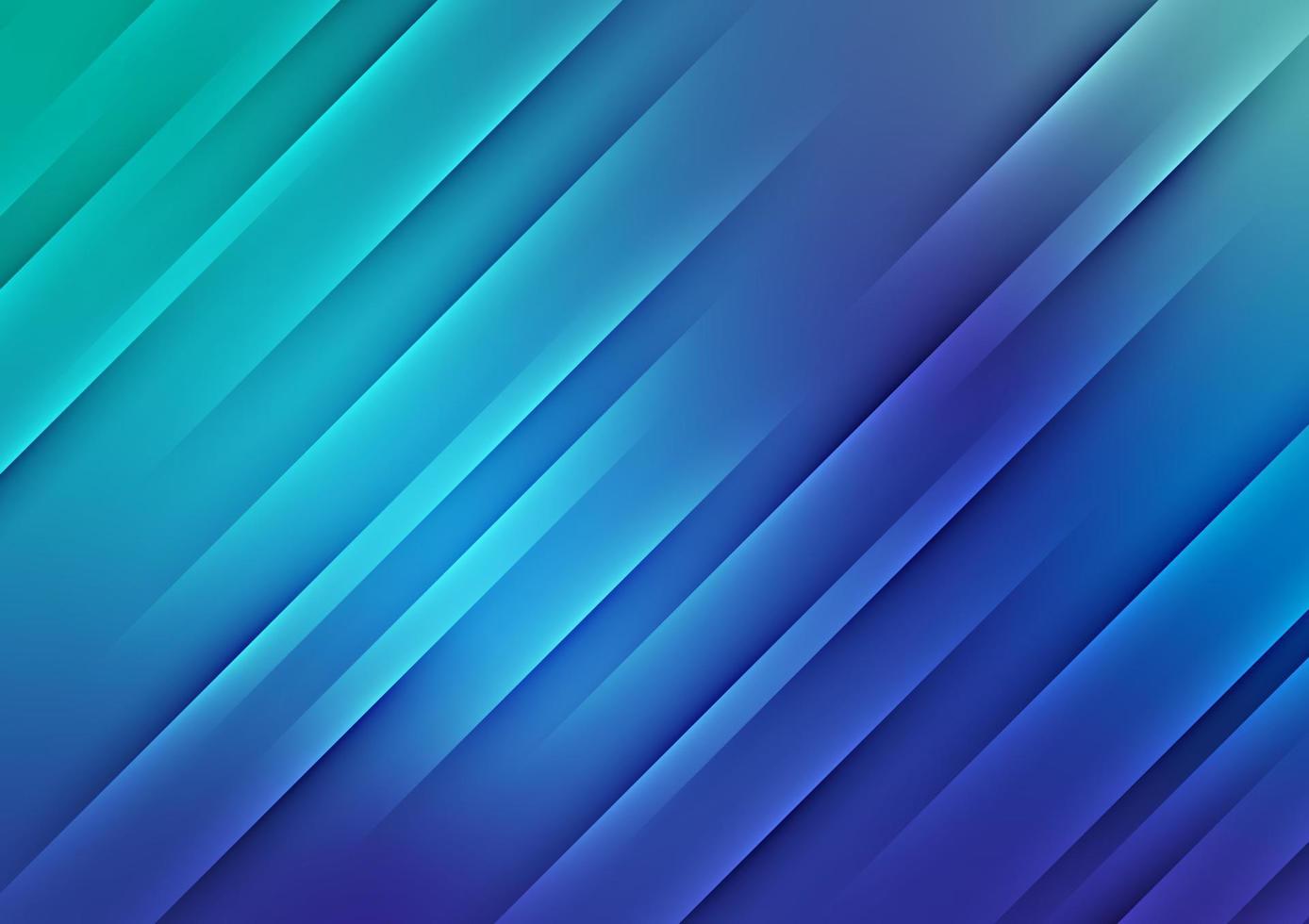 Blue line gradient modern design template background vector