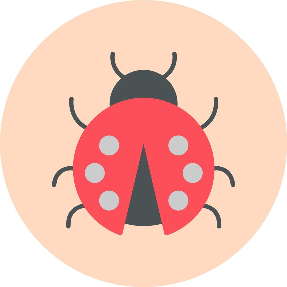 Ladybug Vector Icon