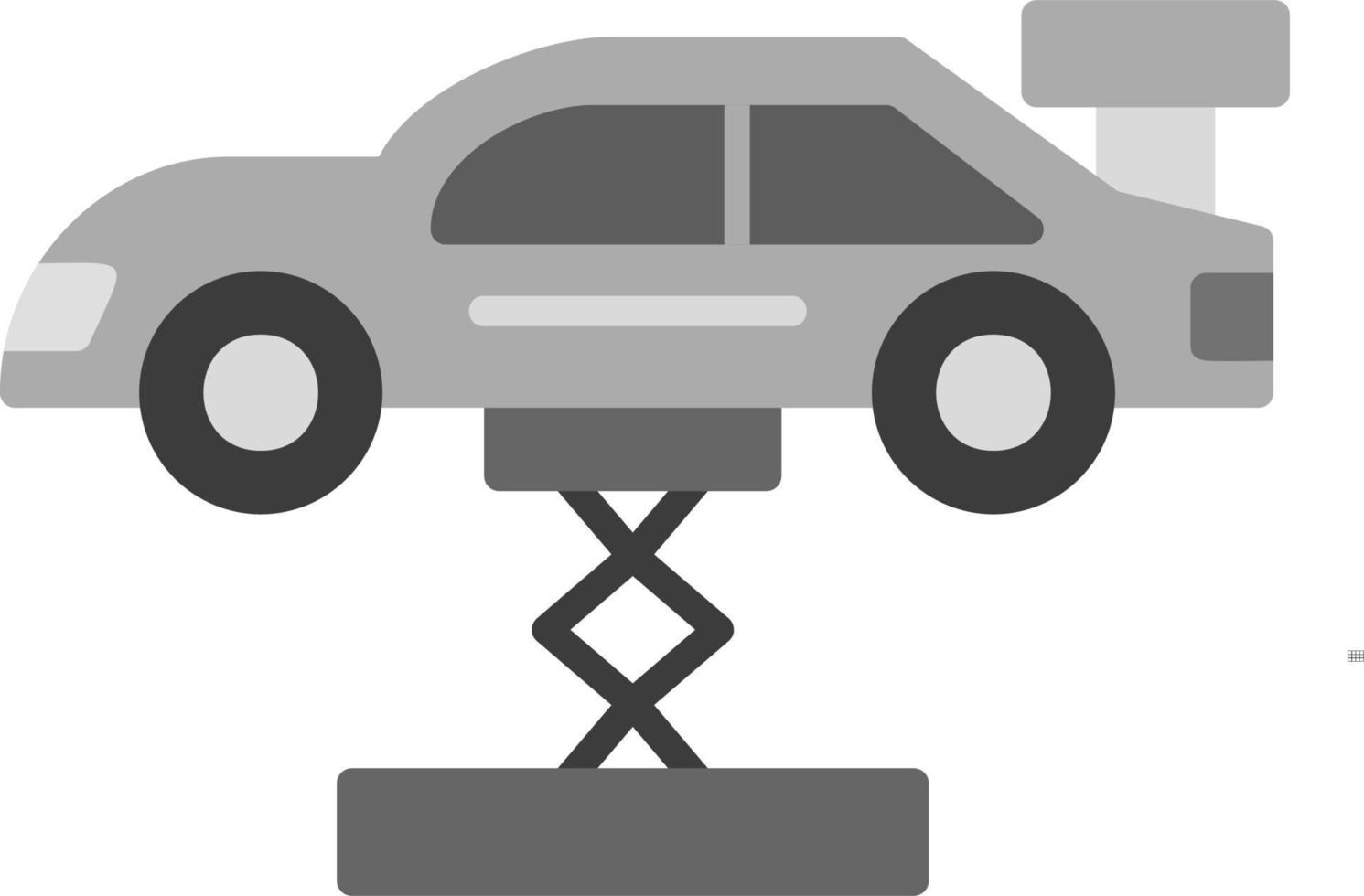 Car Lifting Vector Icon