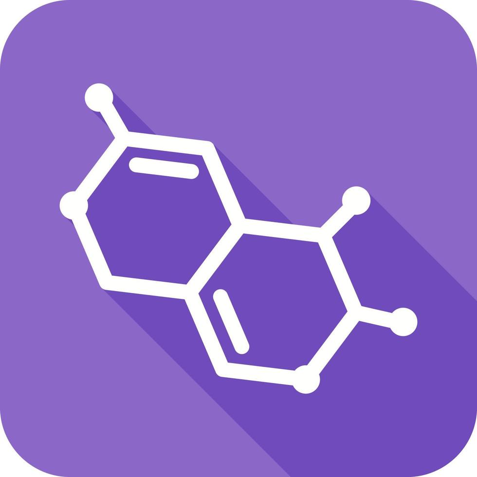 icono de vector de molécula