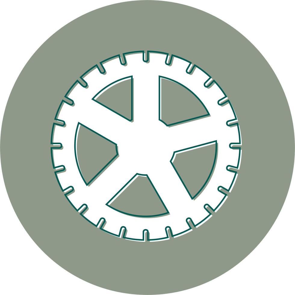 Tire Vector Icon