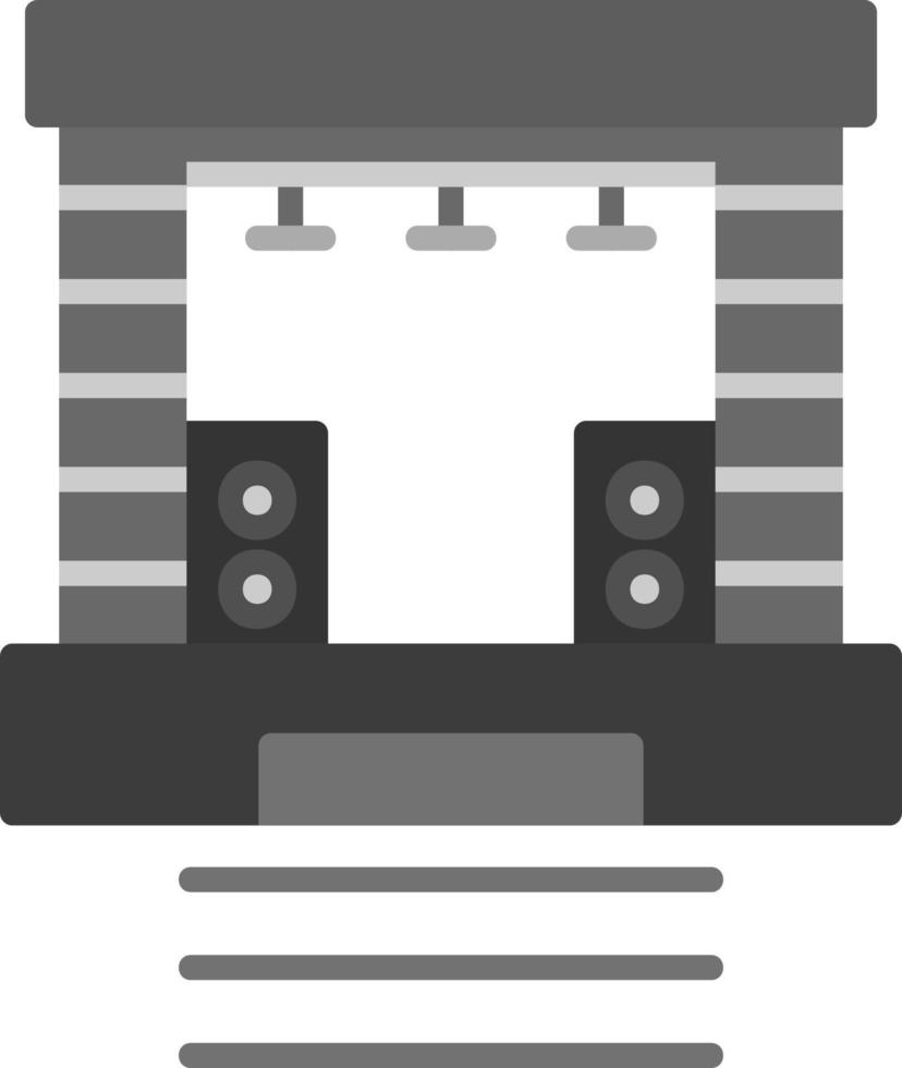 Stage Vector Icon