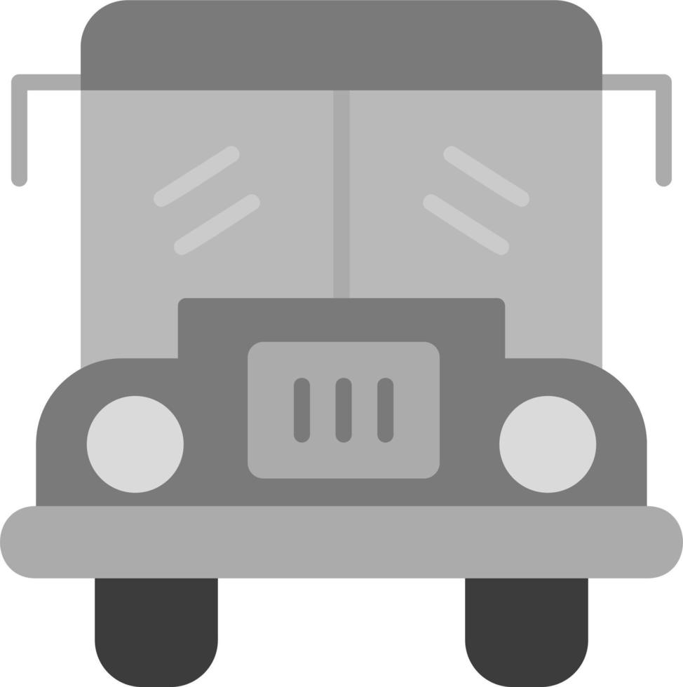 School Bus Vector Icon