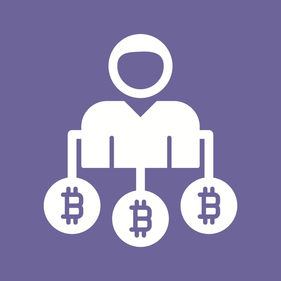 User Down Vector Icon
