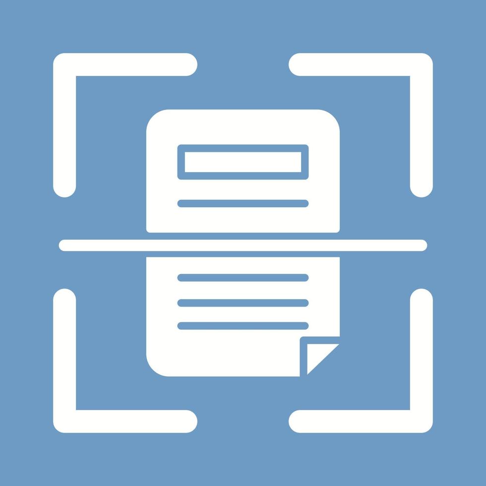 Scan Vector Icon