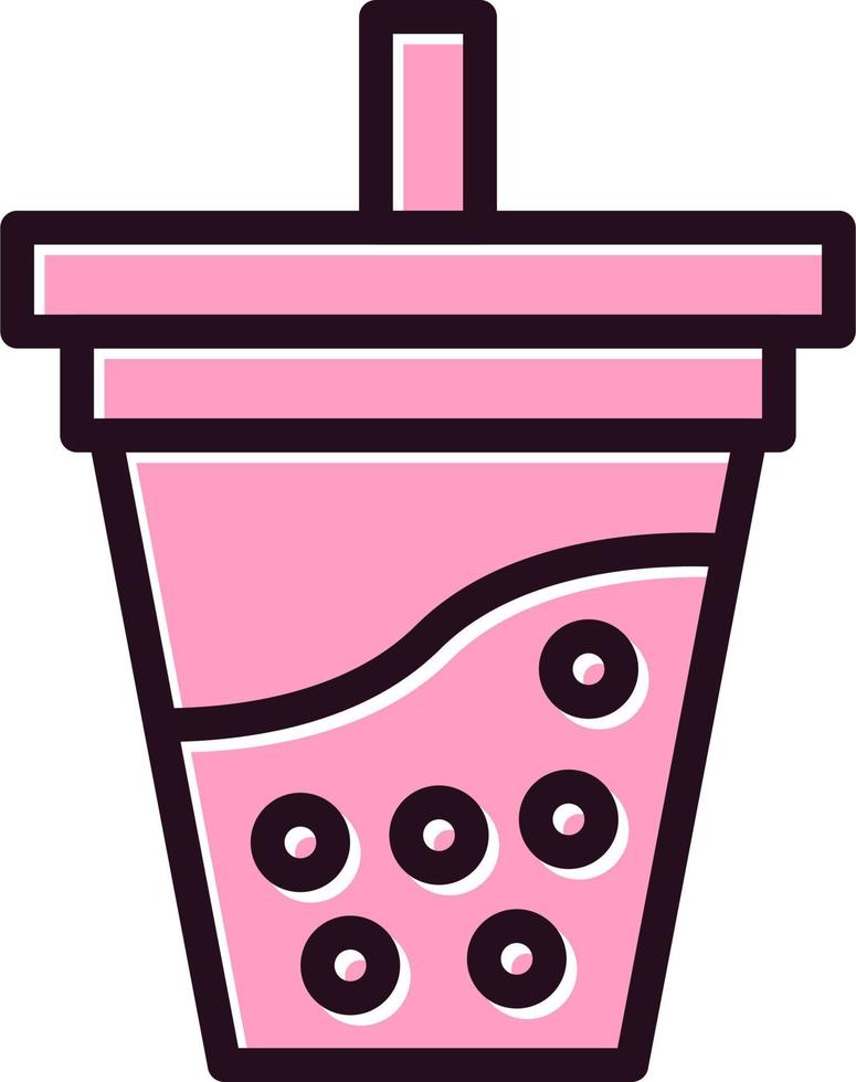 Bubble Tea Vector Icon