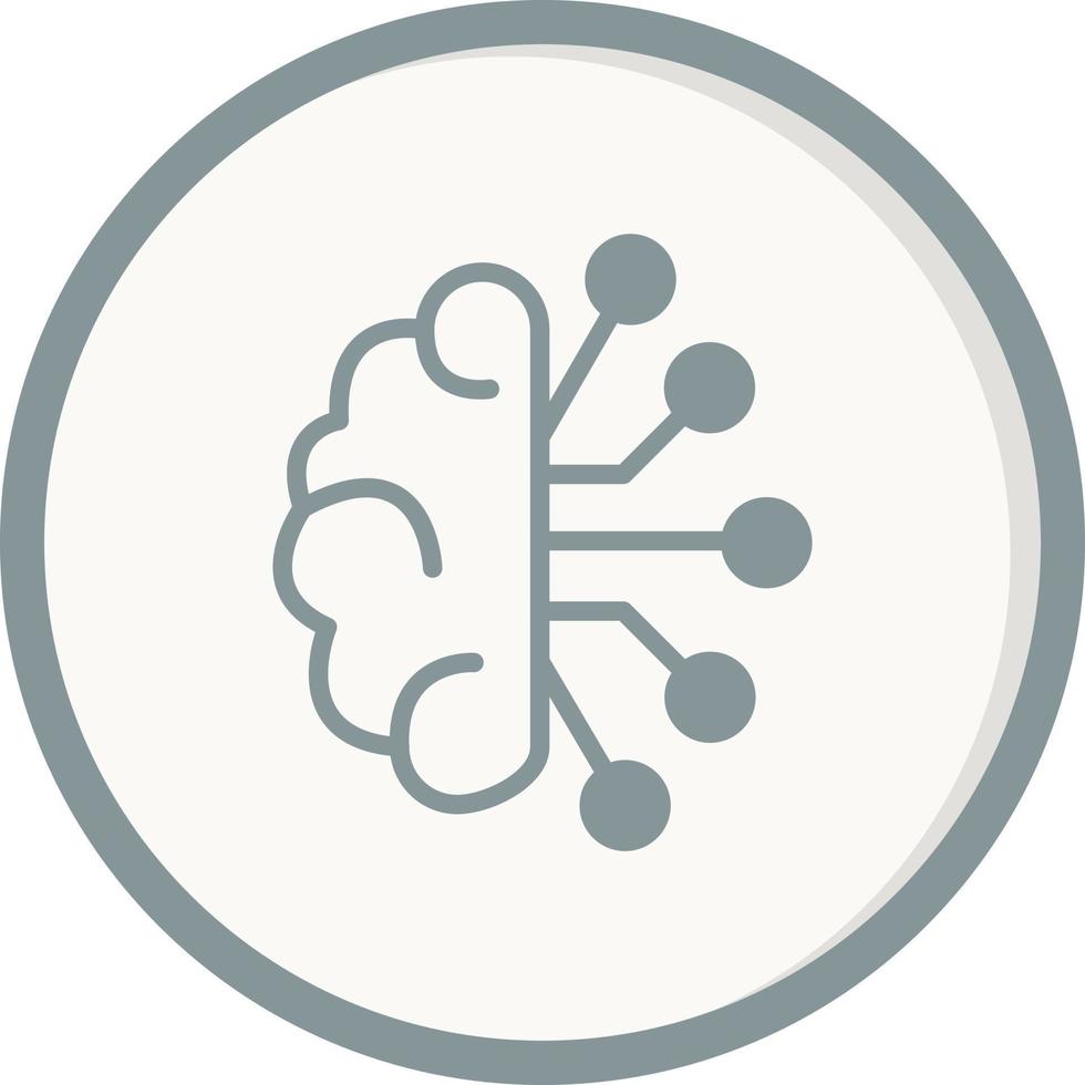 Artificial Intelligence Vector Icon