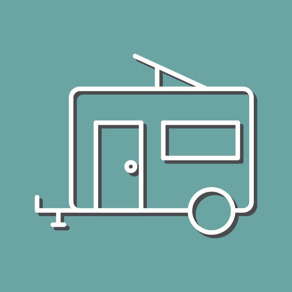 Trailer Vector Icon