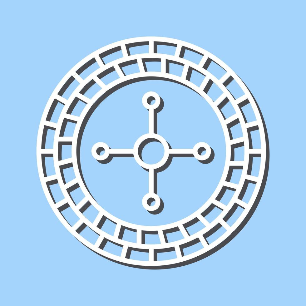 Roulette Vector Icon