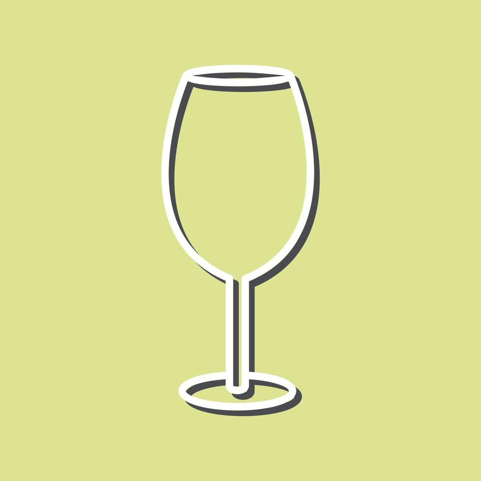 Wine Glass Vector Icon