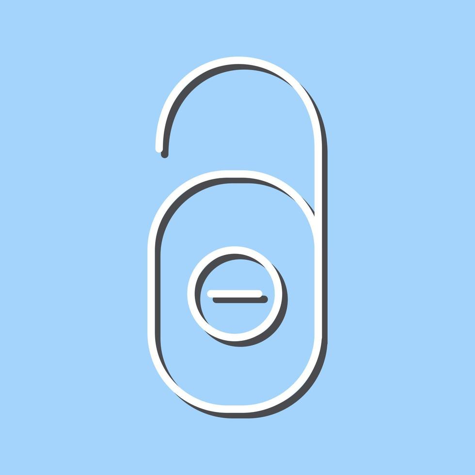 Do not Disturb Vector Icon