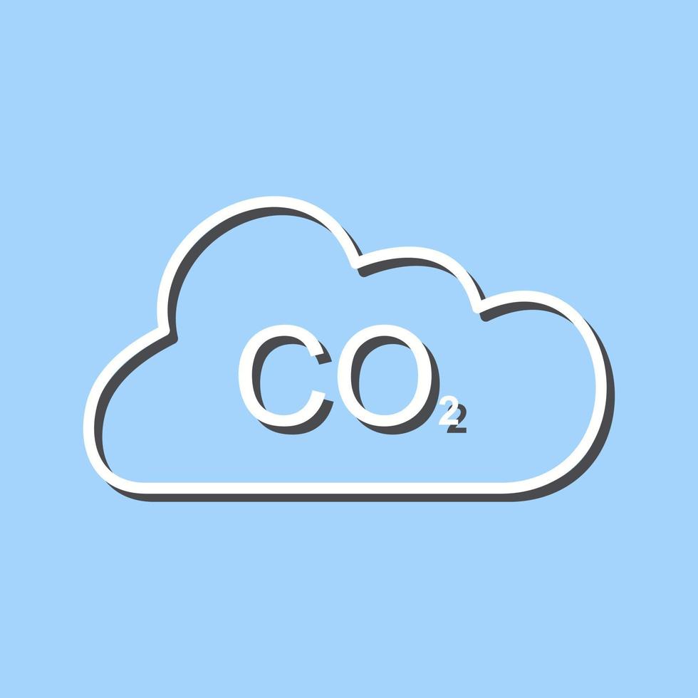 Carbon Dioxide Vector Icon