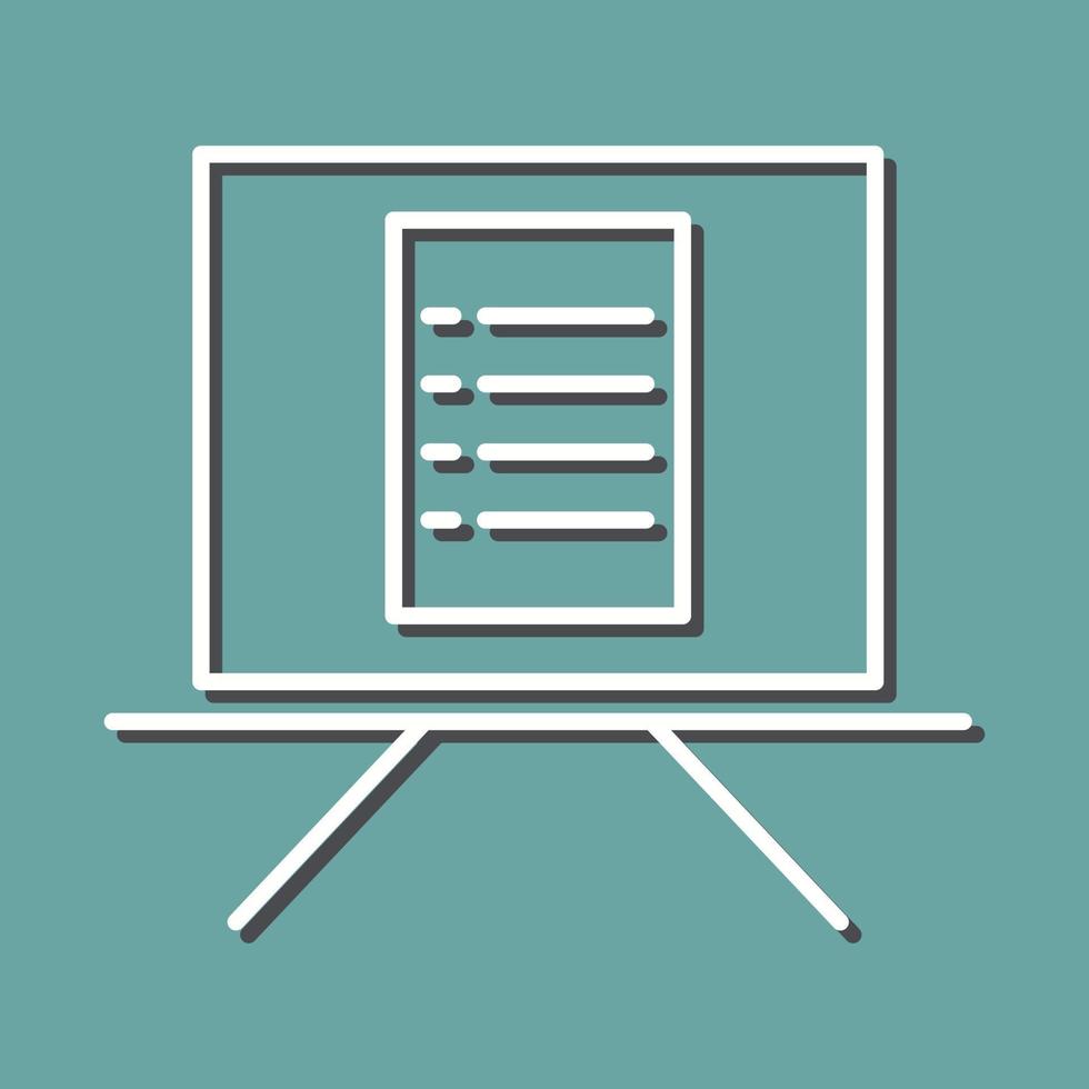 Unique Notice Board Vector Icon 20282424 Vector Art at Vecteezy