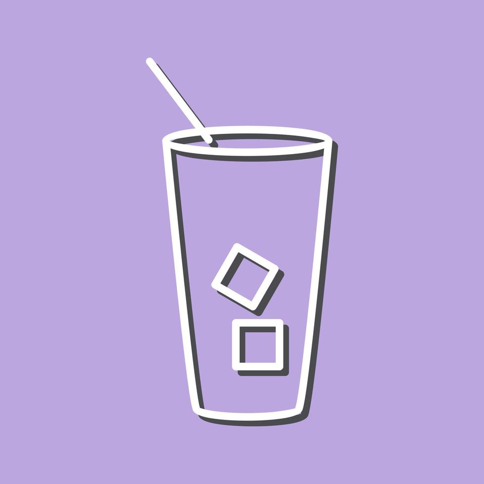 Iced Coffee Vector Icon 20282429 Vector Art at Vecteezy