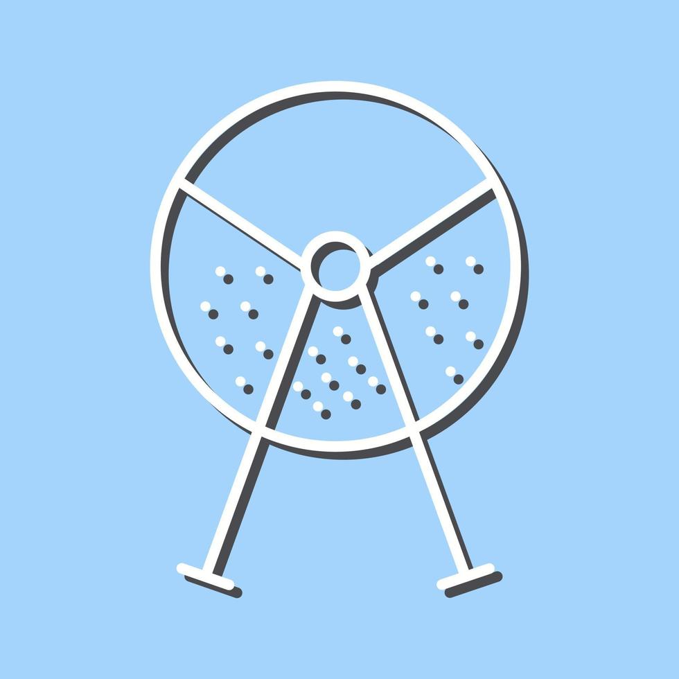 Lottery Machine Vector Icon