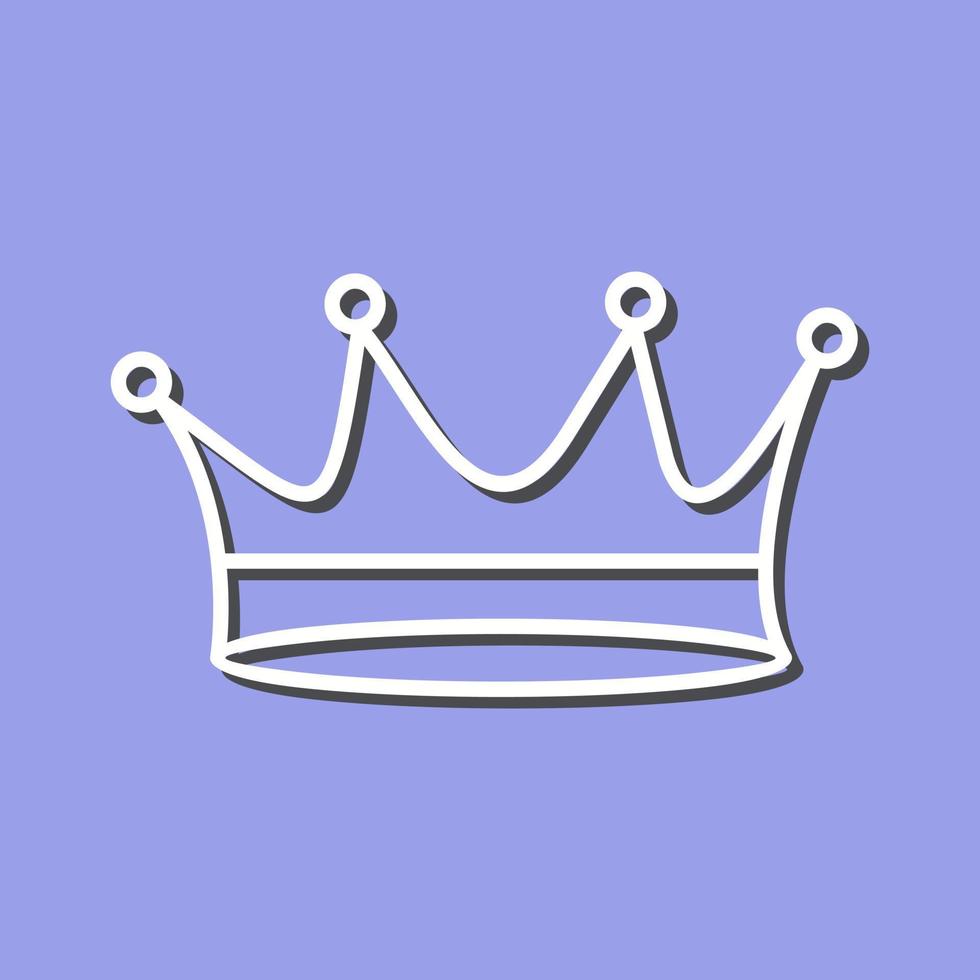 King Crown Vector Icon